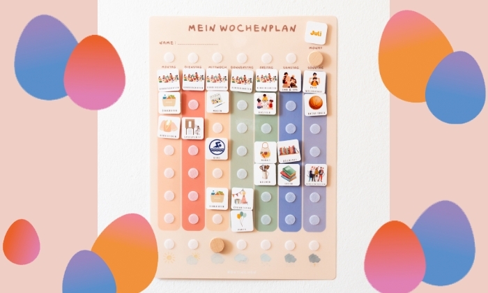 Routinchen Wochenplaner A3 © Sandra Bongartz
